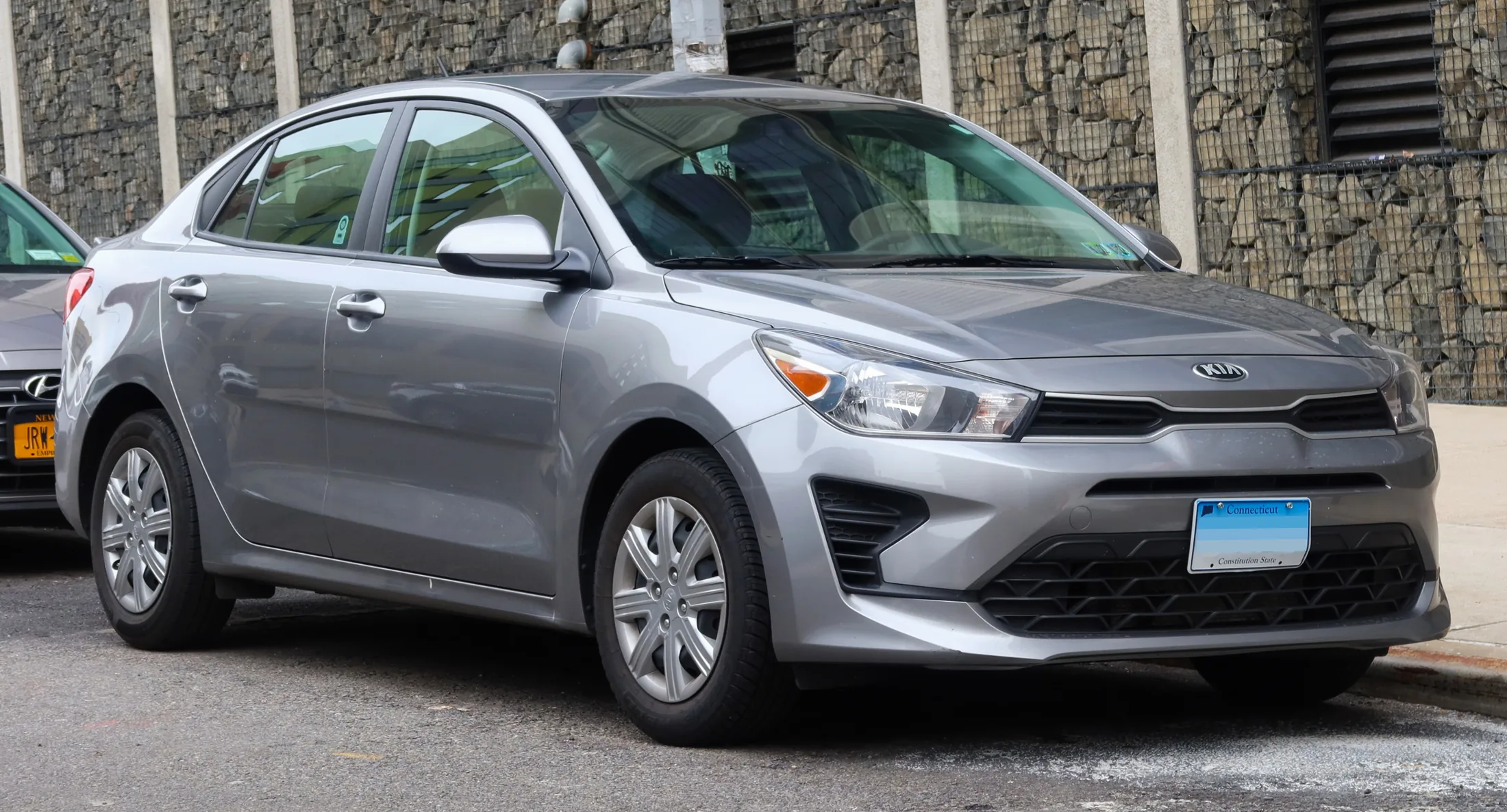 Чёрный Kia Rio
